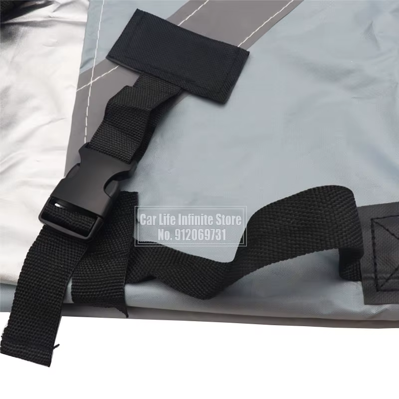 Couverture de Remorquage Avant pour Voiture, Bande de Moulage Anti-Poussière, Couverture Étanche pour Remorque de Camping-Car et Caravane, 220x175cm