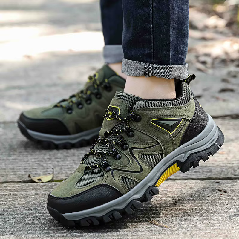 Chaussures de randonnée en plein air antidérapantes et résistantes à l'usure pour hommes