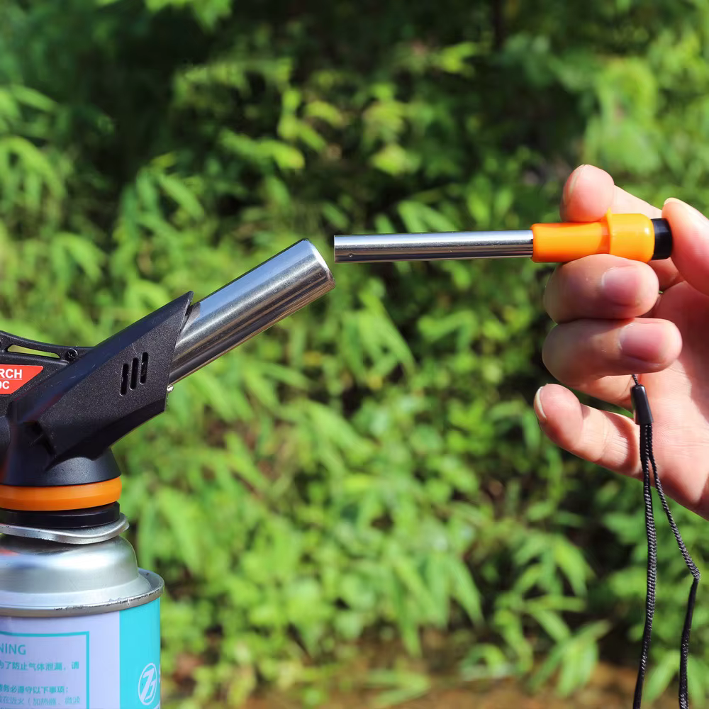 ​ Accessoires de poêle de Camping allumeur à impulsion Portable cuisine