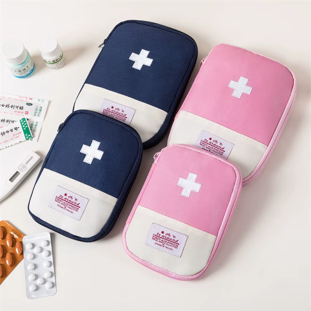 Mini sac à médicaments de voyage-Kit de premiers secours d'urgence Portable pour Camping en plein air