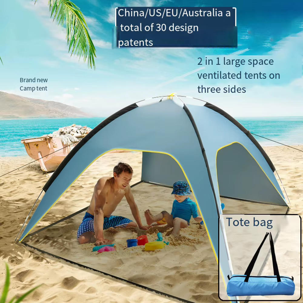Tente de Camping auvent coupe-vent