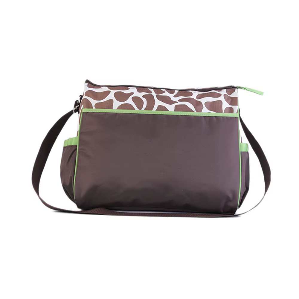 Sac à langer multifonctionnel grande capacité motif girafe de dessin animé