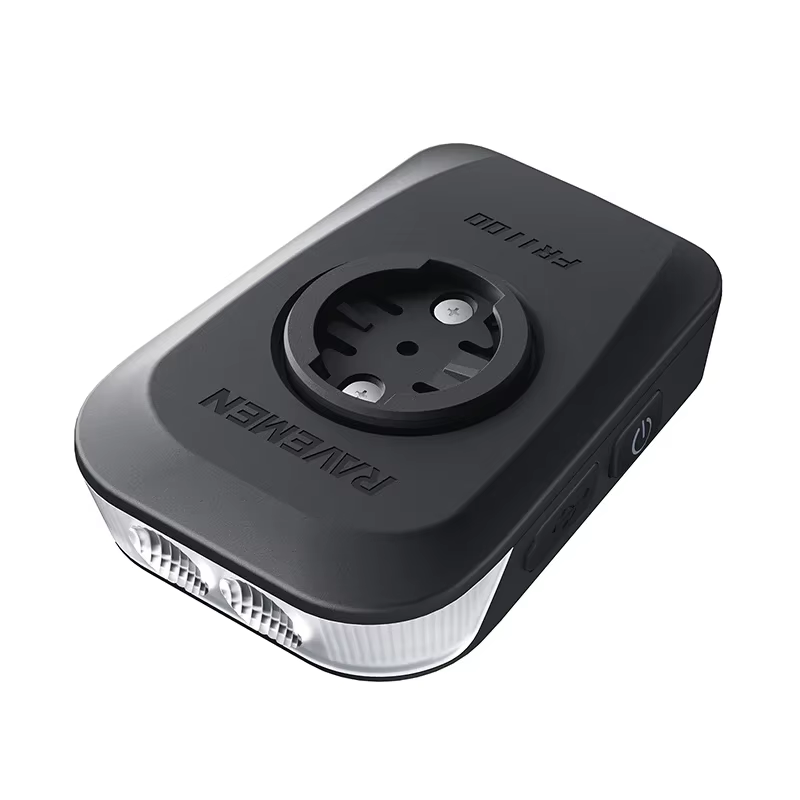 Phare de vélo Ravemen FR1100 à haute luminosité, allumage et extinction automatiques, compatible avec le compteur de vélo, charge USB C, lampe de vélo