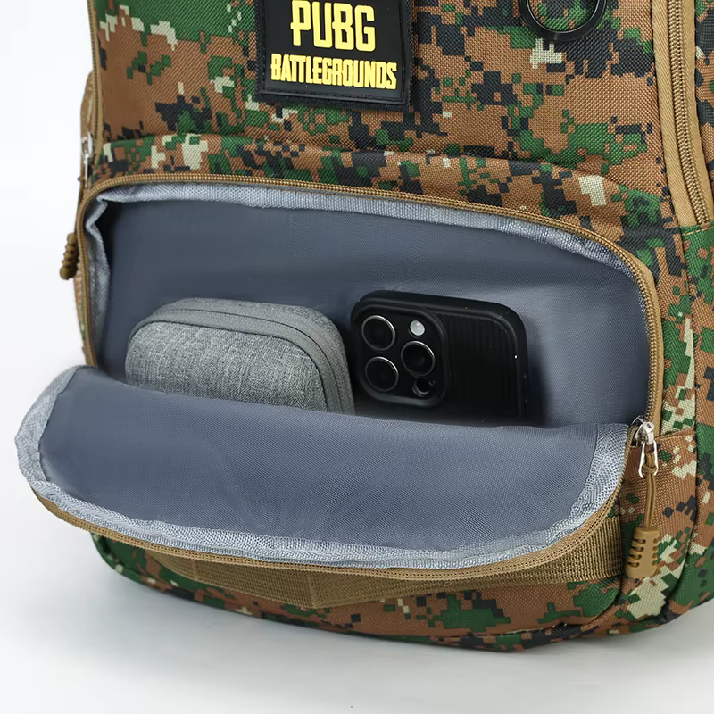 Sac à dos camouflage grande capacité - Fermeture éclair