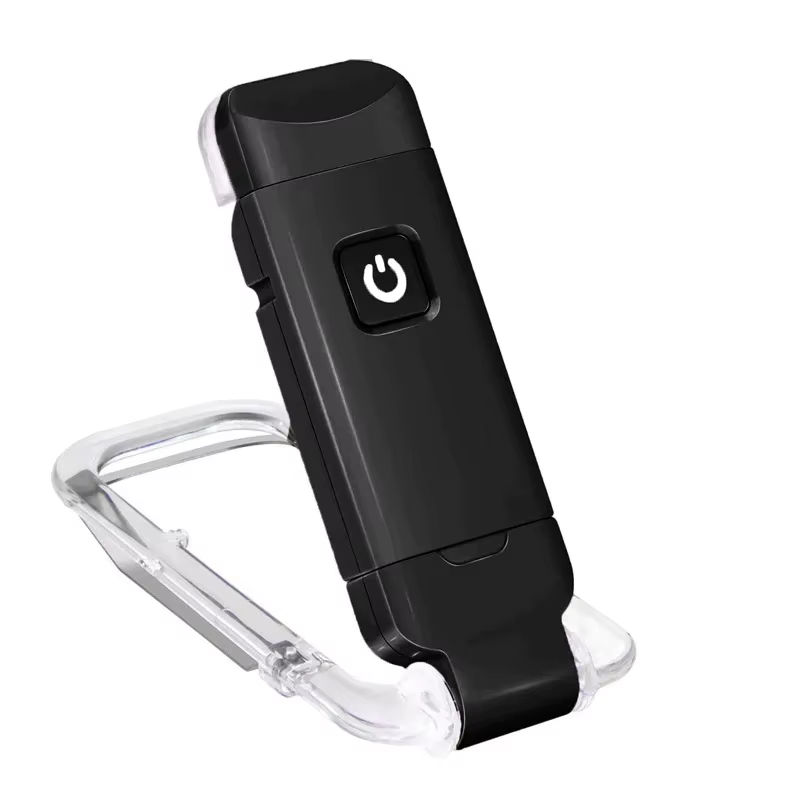 Lampe de lecture à clipser pour livre, 3 modes de gradation, LED rechargeable USB, protection des yeux, lumière portable longue durée pour étudiants