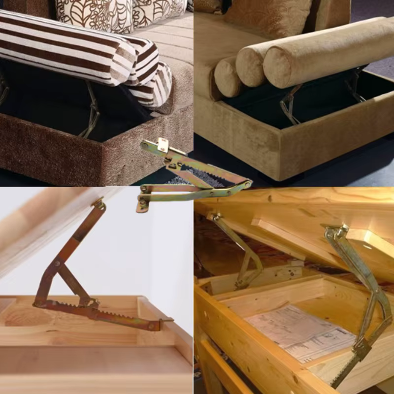 Charnière multi-étages réglable, élévateur d'angle, canapé-lit, charnières de repos de sauna, mécanisme de support de table de massage, quincaillerie de meubles, 1 pièce
