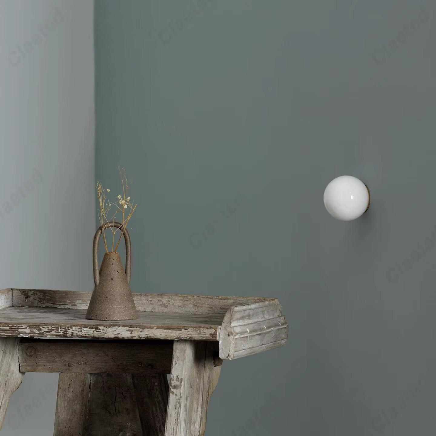 Simple rétro LED européenne boule de marbre applique salon salle à manger couloir chambre chevet éclairage décoratif