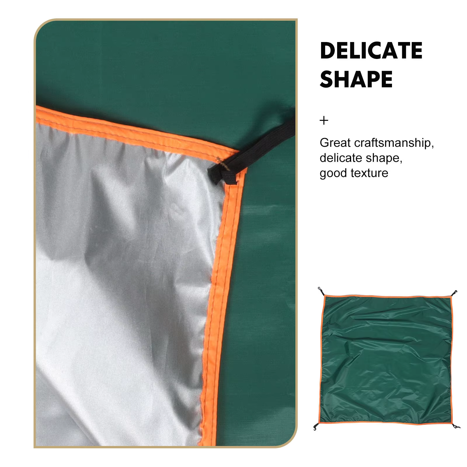 Housse de remplacement imperméable pour tente 110x110cm en tissu Oxford