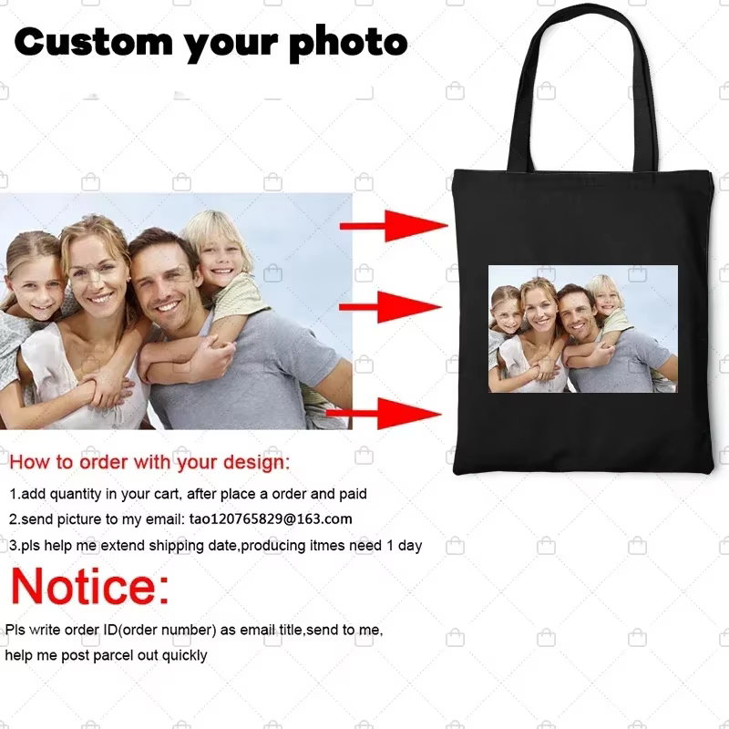 Sacs en toile personnalisés, sac à bandoulière de shopping, grands sacs à main de styliste pour femmes, fourre-tout de Shopping décontracté pour épicerie, tissu personnalisable