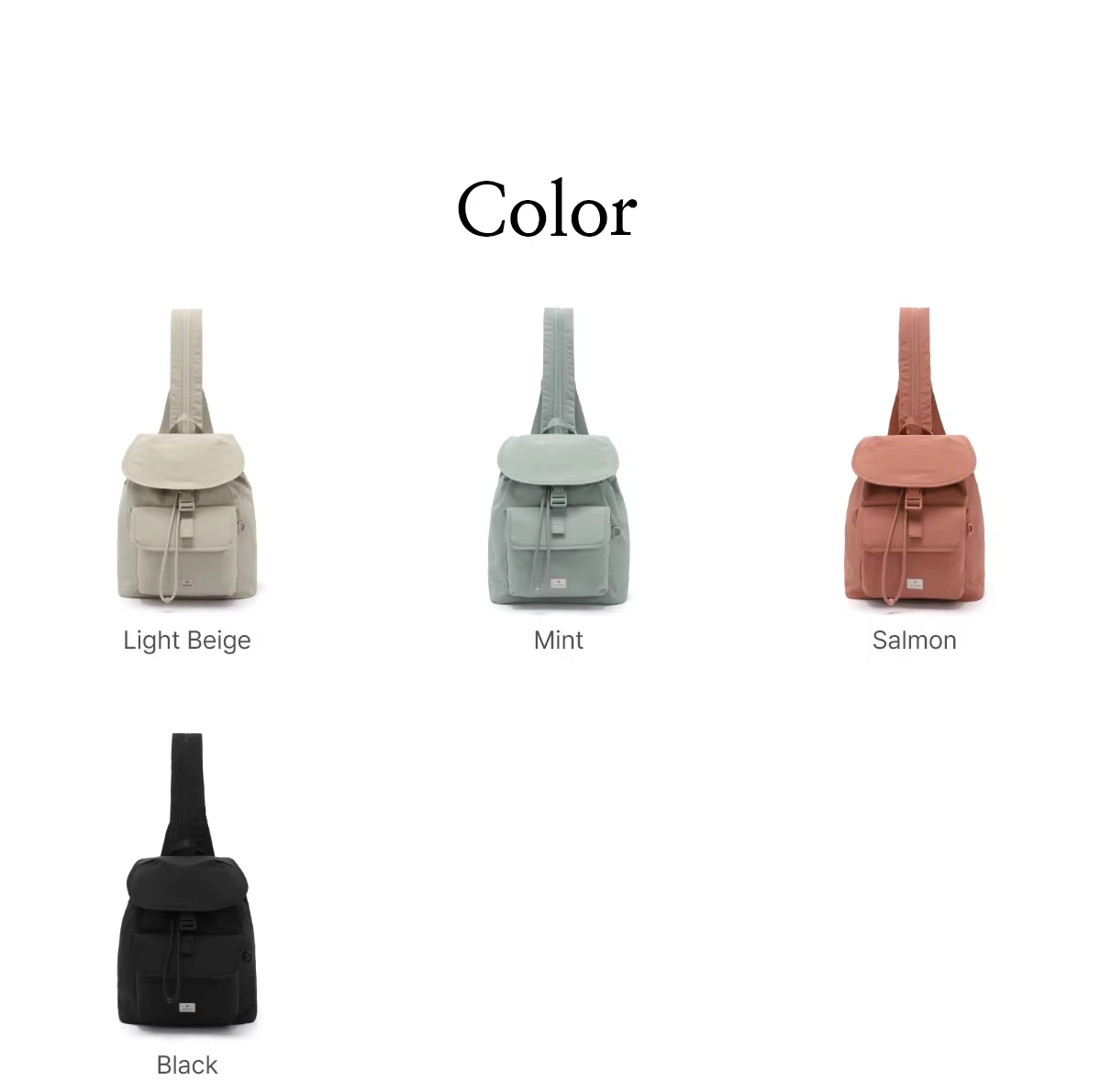 Sac à dos mini 9L Snow Peak couleur unie