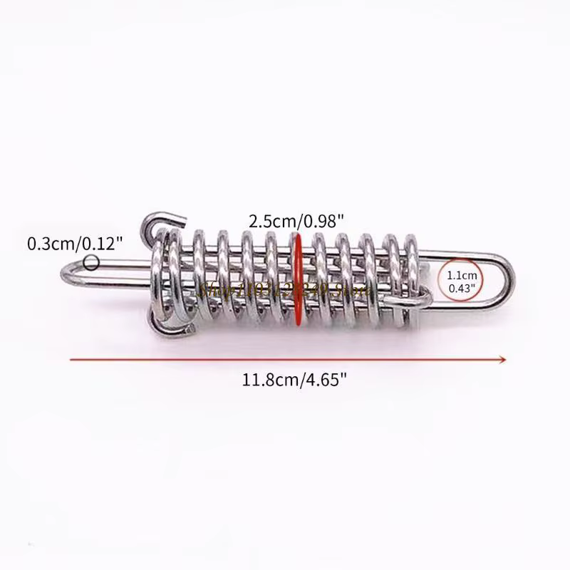 Accessoires marins : Amortisseur de tension de câble à ressort en acier inoxydable 316 pour ancrage et amarrage de bateau