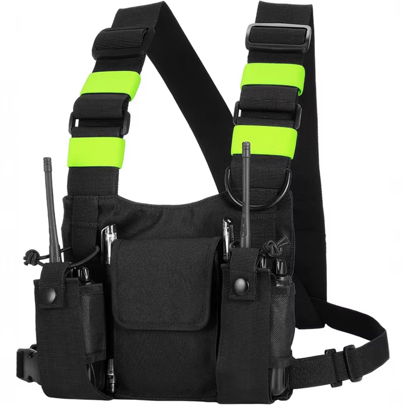 Sac de poitrine tactique pour radioamateur