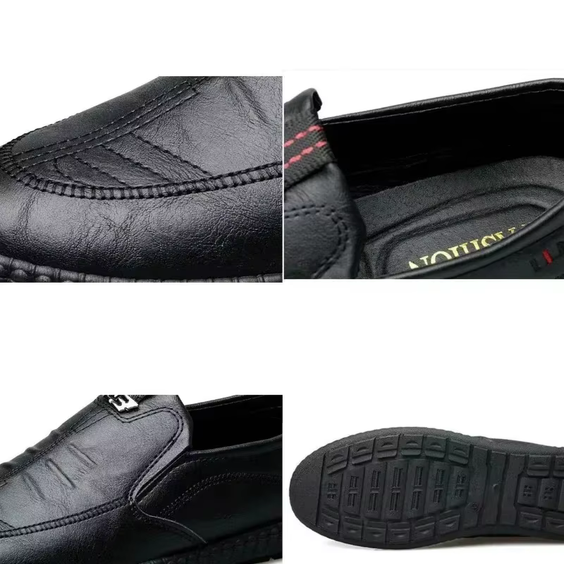 2025 chaussures en cuir d'affaires mocassins