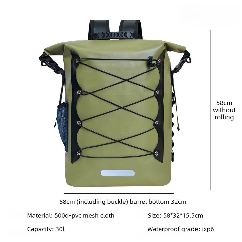 Sac étanche à cordon de serrage pour kayak