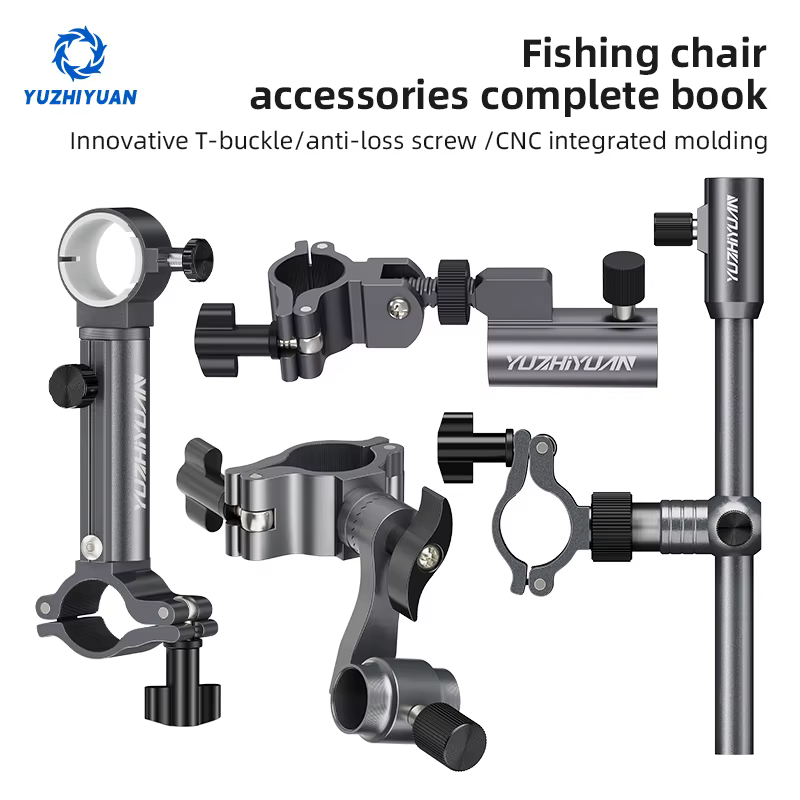 Accessoires de chaise de pêche en alliage d'aluminium