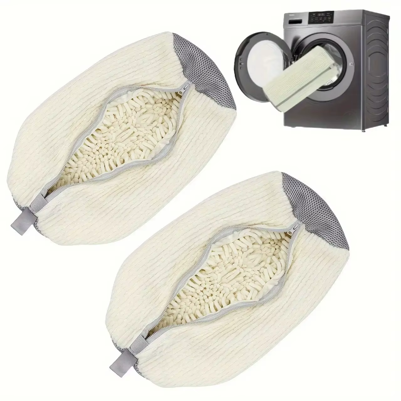 Sac de lavage et de séchage pour chaussures lavable en machine