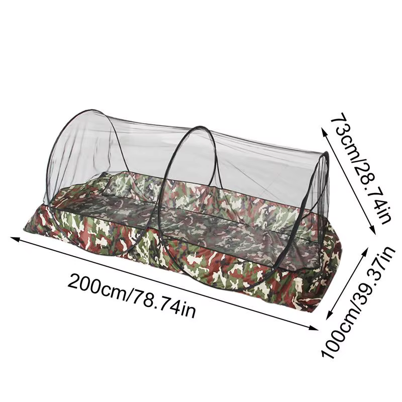 Filet de Tente de Camping en Plein Air Compact et observateur avec Sac de Transport