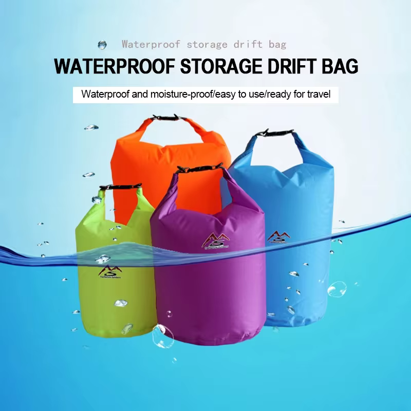 Sac de dérive de stockage étanche 5L10L20L40L70L sac sec étanche de grande capacité pour la navigation de plaisance pêche Rafting Trekking natation