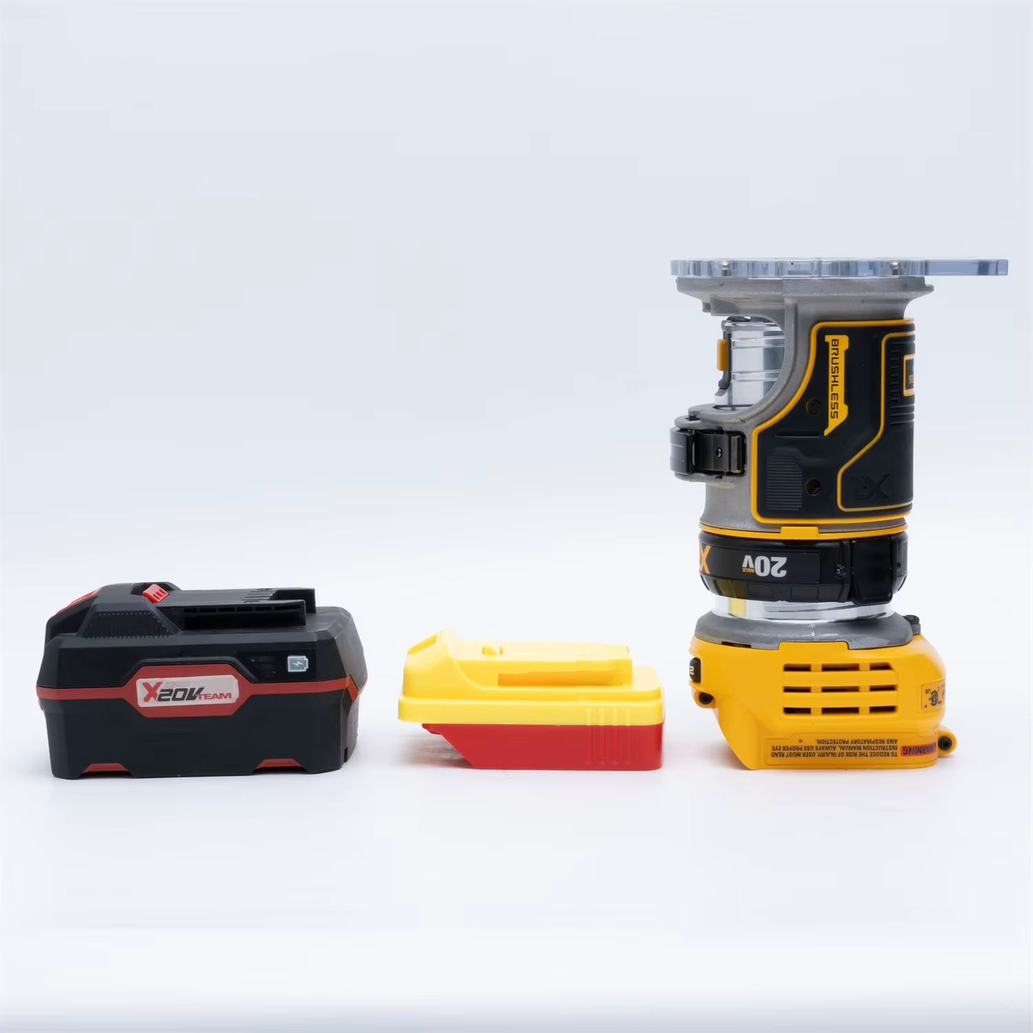 Adaptateur de batterie pour Parkside Lidl X20V Team Li-ion, conversion en DeWalt 18V, accessoires pour outils électriques portables sans fil