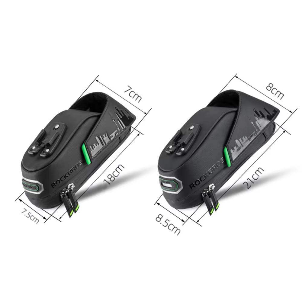 ROCKBROS sac arrière de vélo vélo de route équitation sac de siège arrière sac de vélo étanche sac de selle à dégagement rapide bande réfléchissante