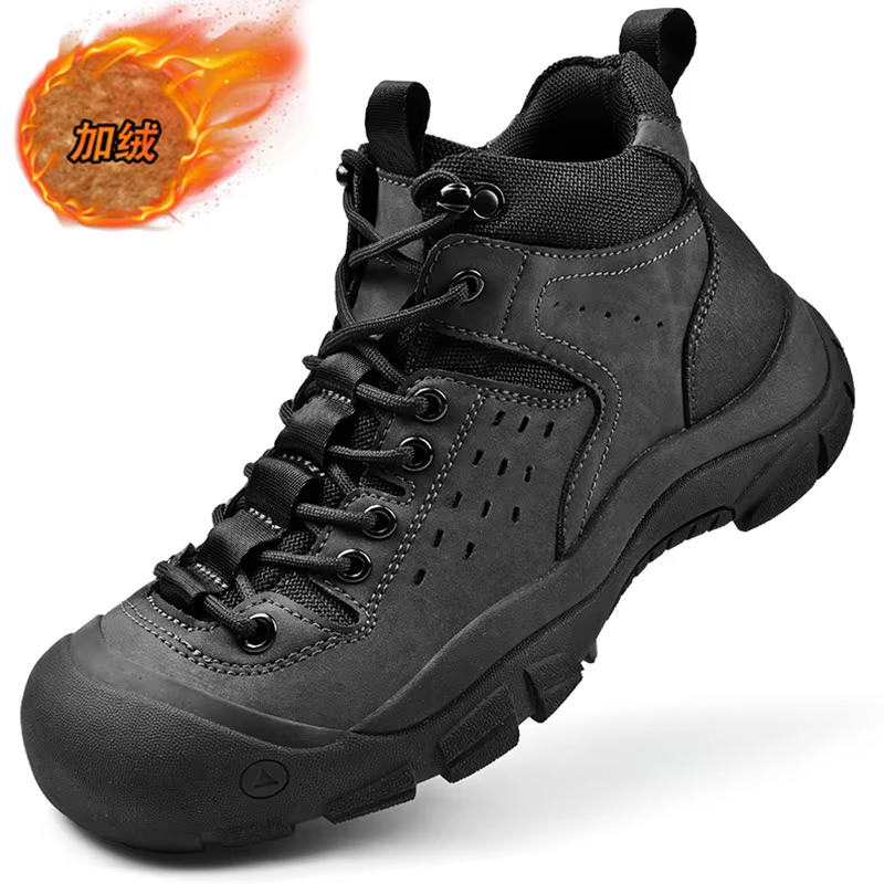 Chaussures de randonnée imperméables d'hiver pour hommes