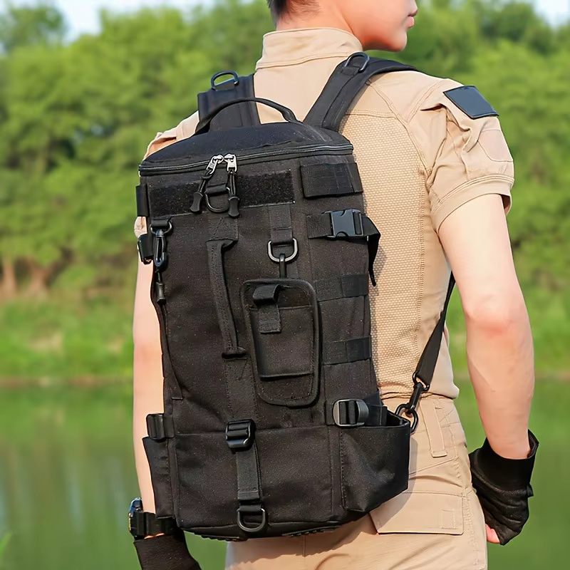 Ce sac à dos de pêche multifonctionnel pour l'extérieur peut également servir de sac de pique-nique de voyage