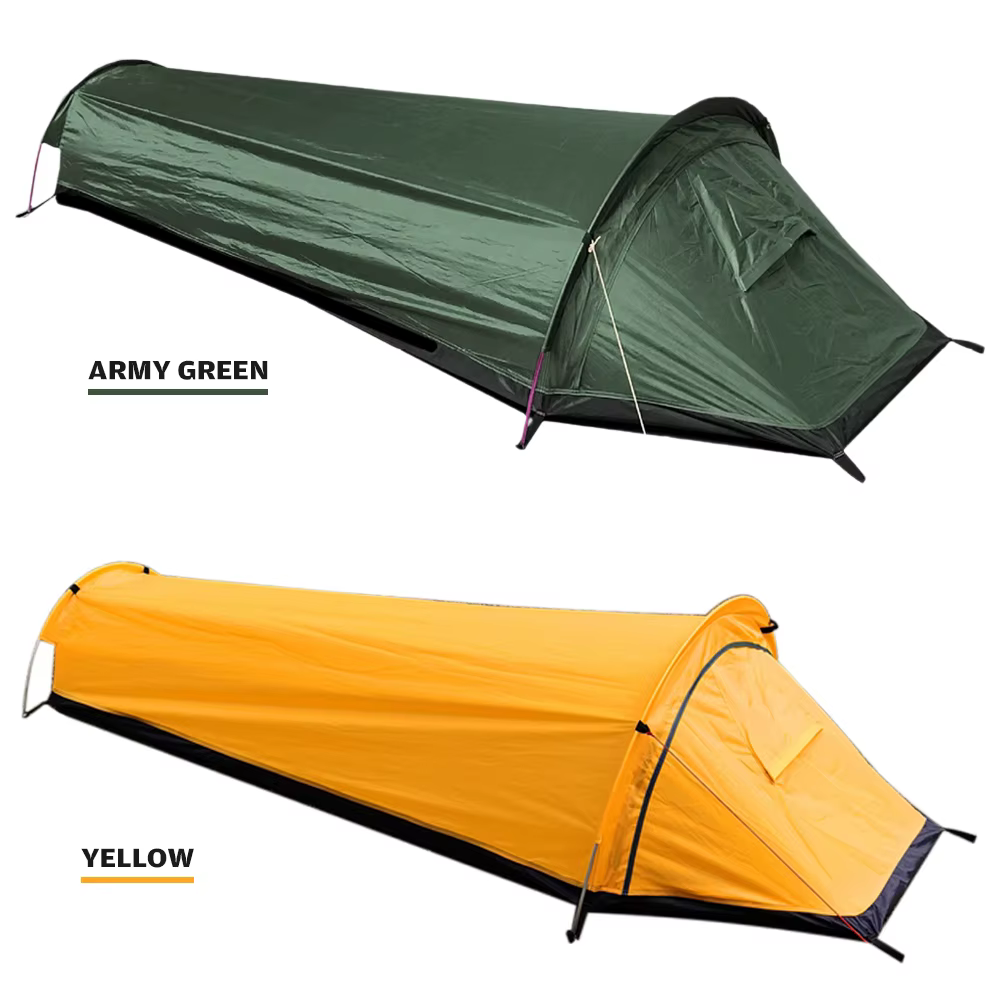 Tente de sac à dos randonnée en plein air Camping sac de couchage