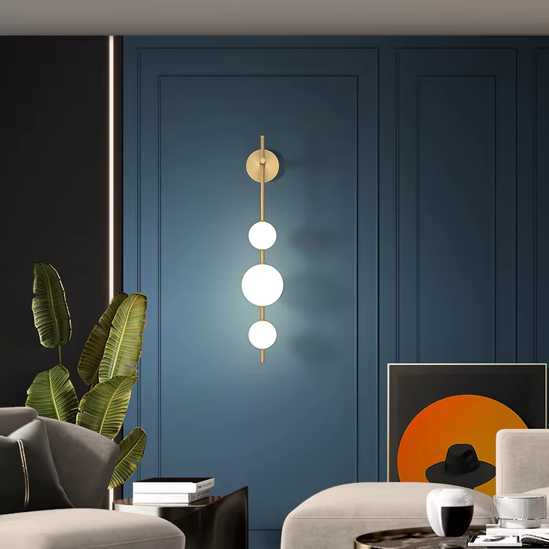 Applique murale verticale Globle pour salon chambre