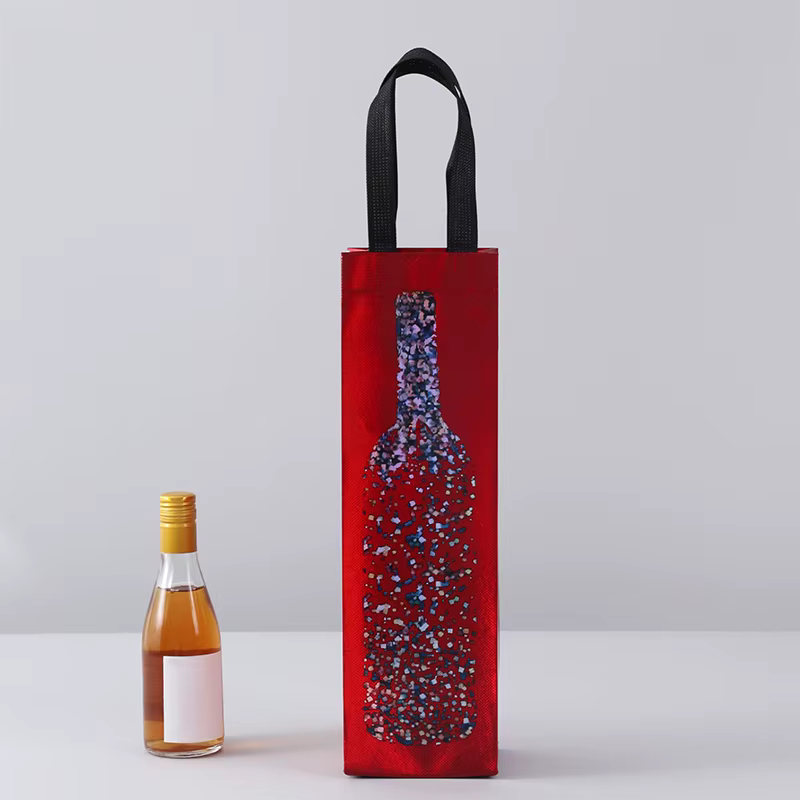 Sac à vin en tissu non tissé