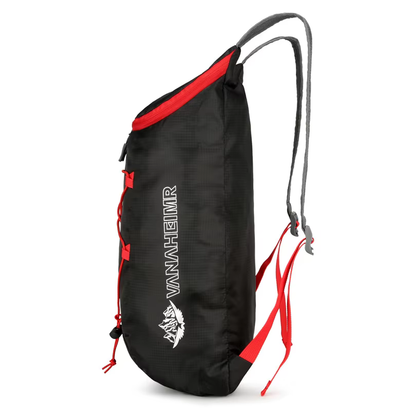 Camping randonnée multifonctionnel en plein air pliant sport sac à dos Ultra léger transportant imperméable en tissu Nylon sac de Fitness