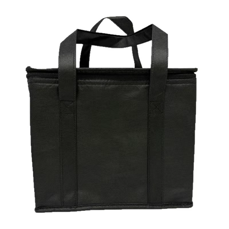【Grand sac isotherme pour livraison, sac isotherme en aluminium pour aliments, sac pliable et portable pour la restauration et les courses】