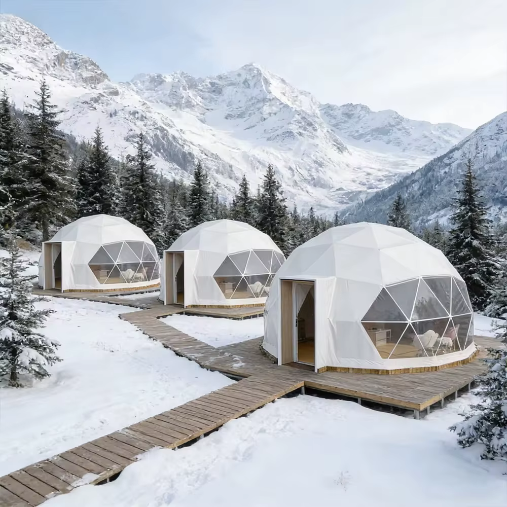 Tente dôme igloo pour camping extérieur