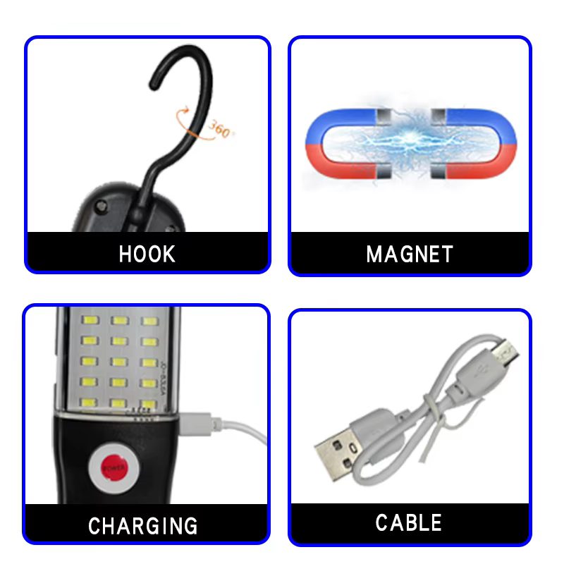 Déterminer la lampe de travail aste USB