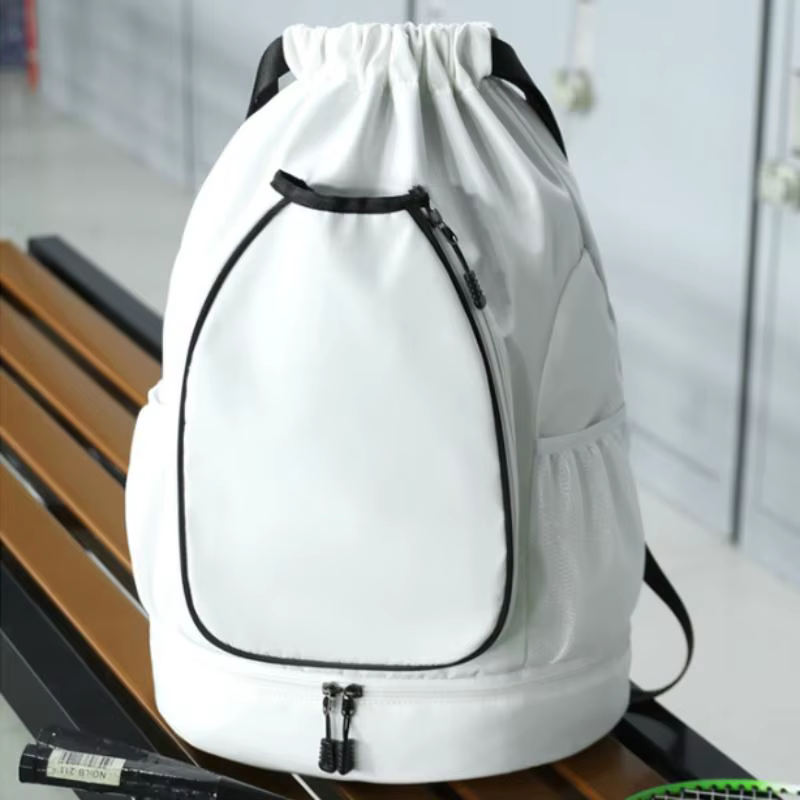 Sac à chaussures de basketball grande capacité avec cordon de serrage pour le badminton