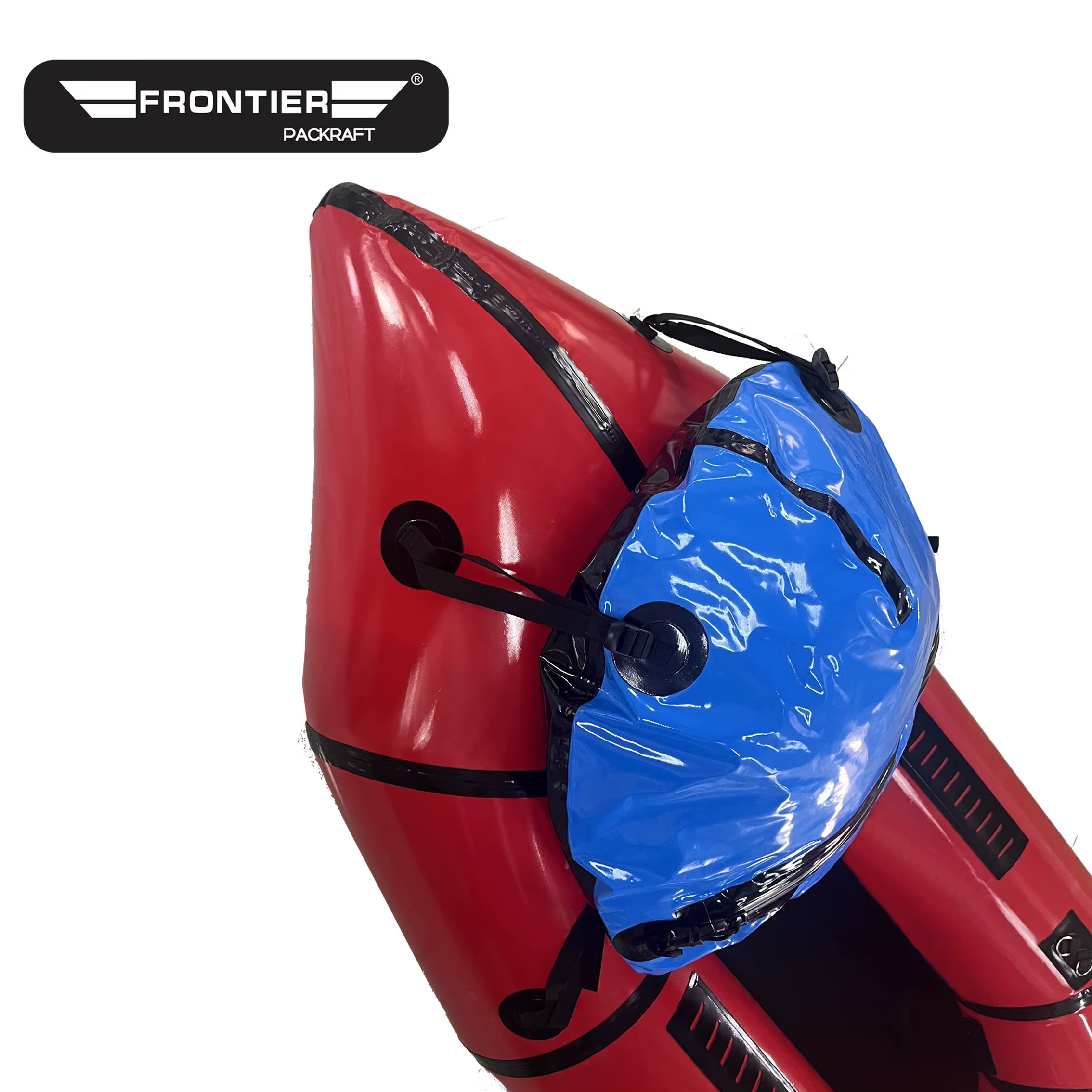 Sac d'arc étanche hermétique de grande capacité-convient pour l'emballage de pagaie en eau blanche kayak tous les modèles