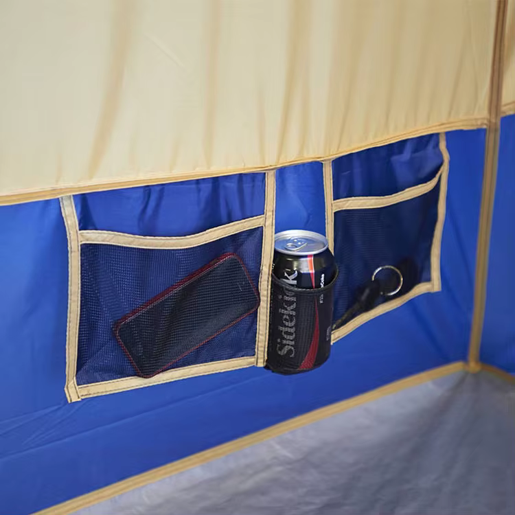 600*600 cm famille Camping tente de loisirs en plein air quatre chambres un Hall ombre énormes tentes extérieures personnalisées