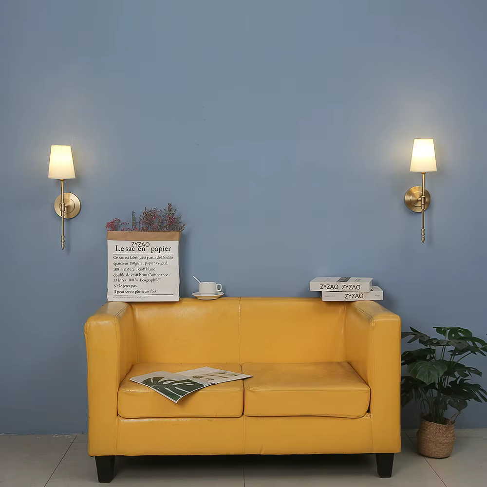 Applique Murale LED en Cuivre pour Décoration d'Nik