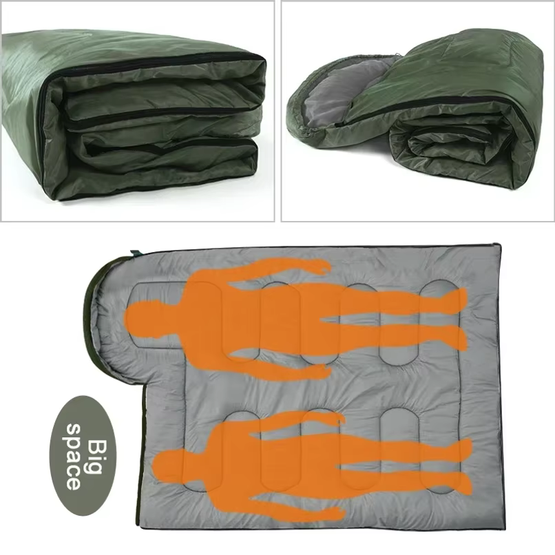 Sac de couchage de camping ultraléger et imperméable de 0