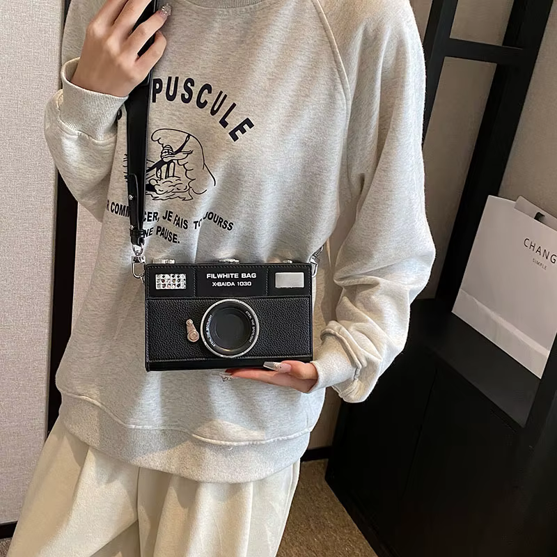 Sac à bandoulière Style appareil photo pour femmes