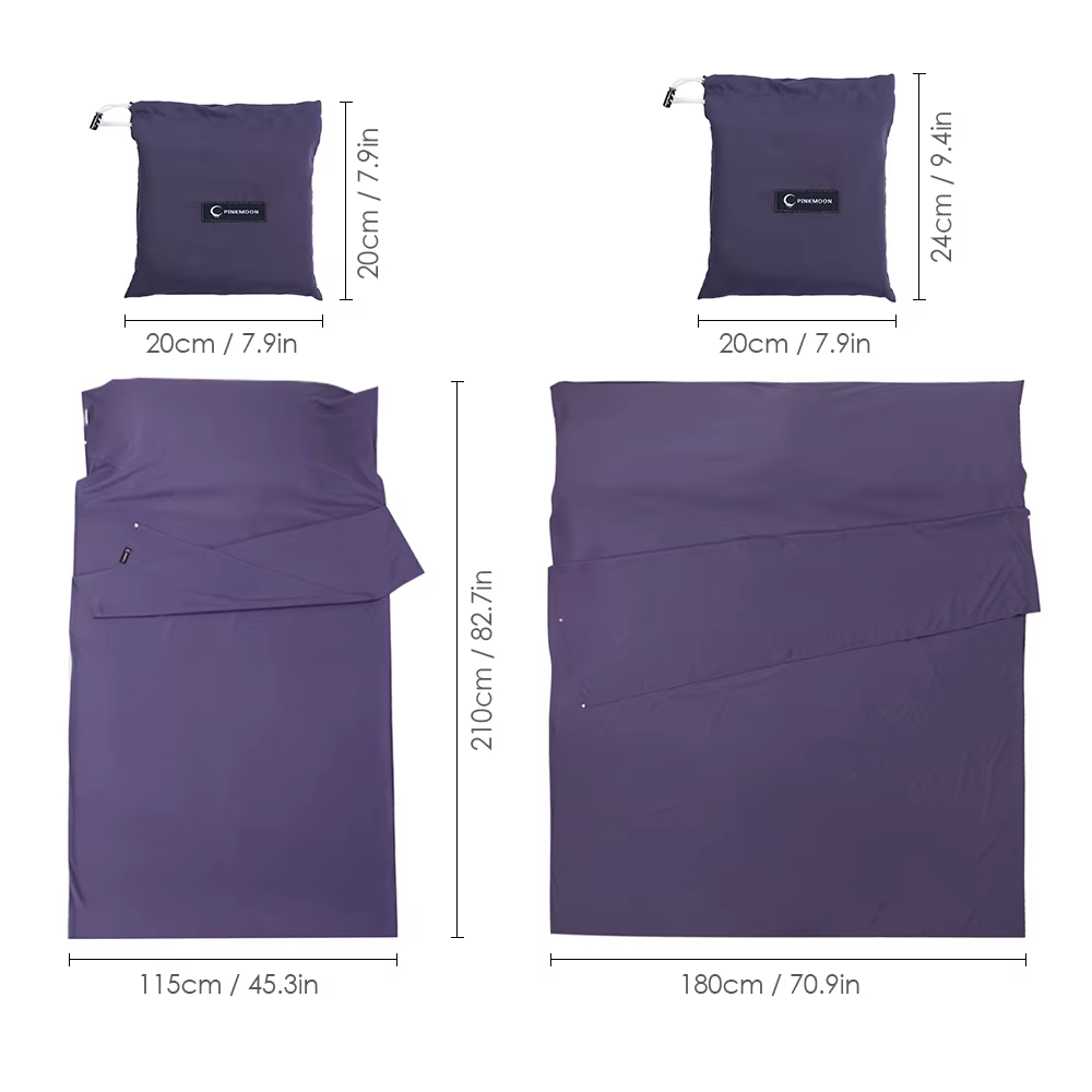 Sac de couchage léger avec doublure