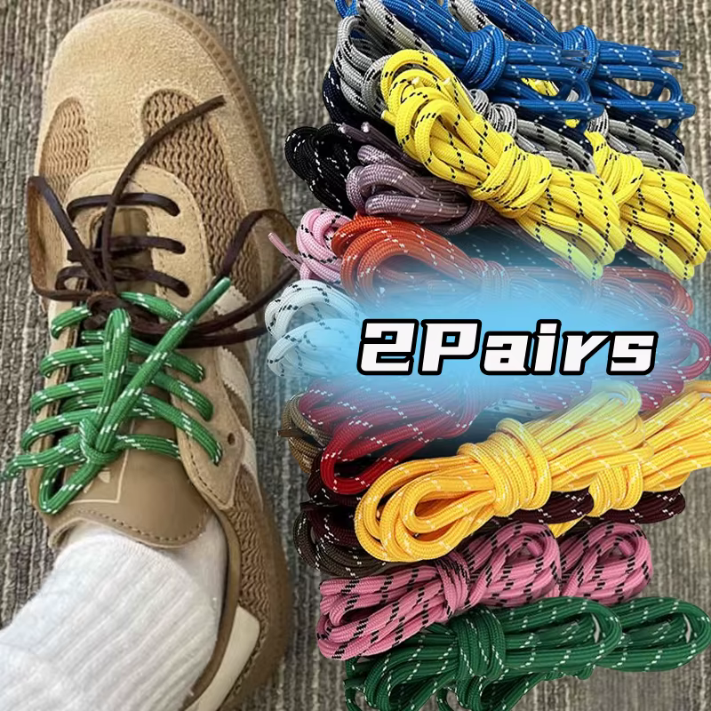 1/2 paires de lacets spéciaux pour Sports de plein air