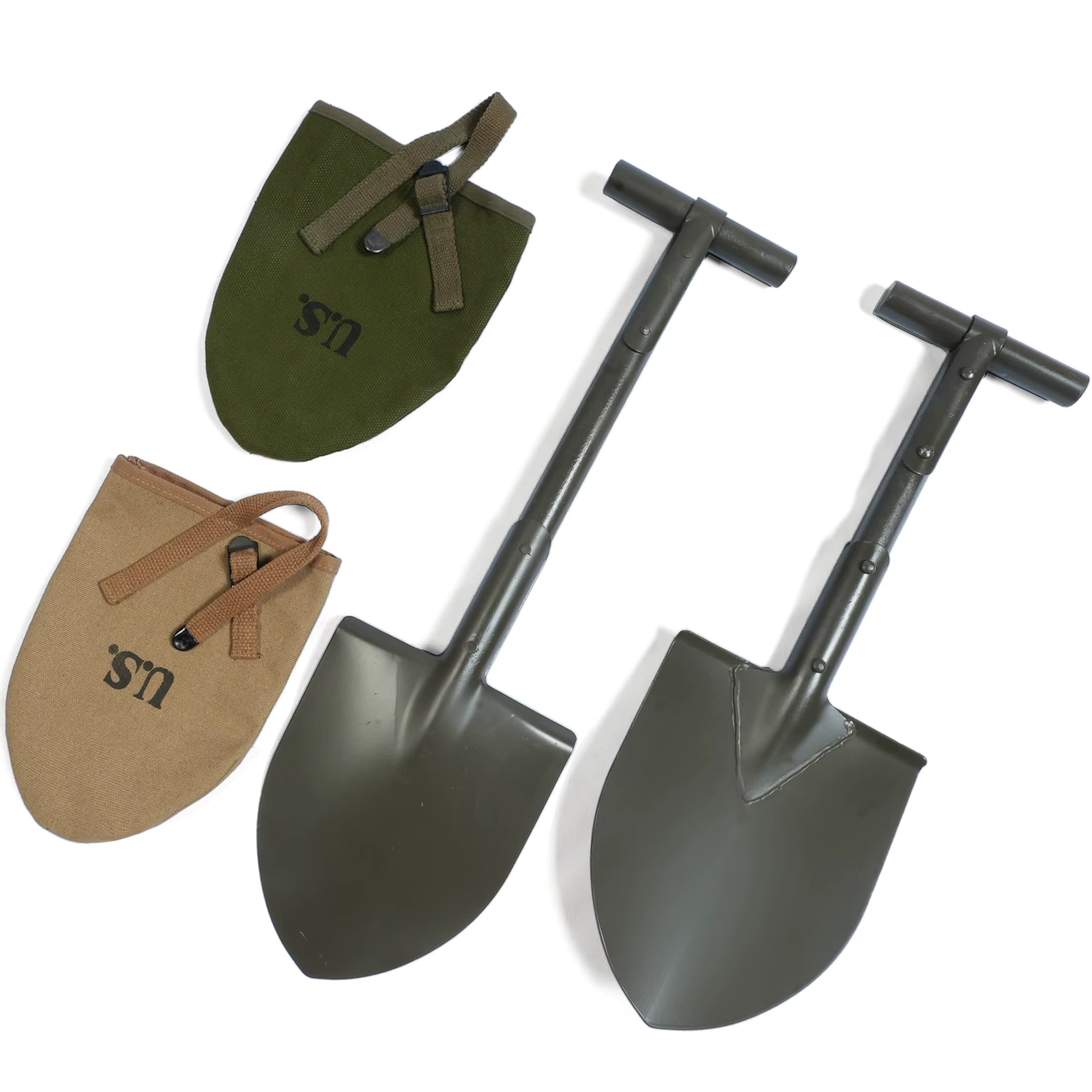 WW2 – pelle pour l'extérieur m1010 T-HANDLE, avec couvercle, 47CM