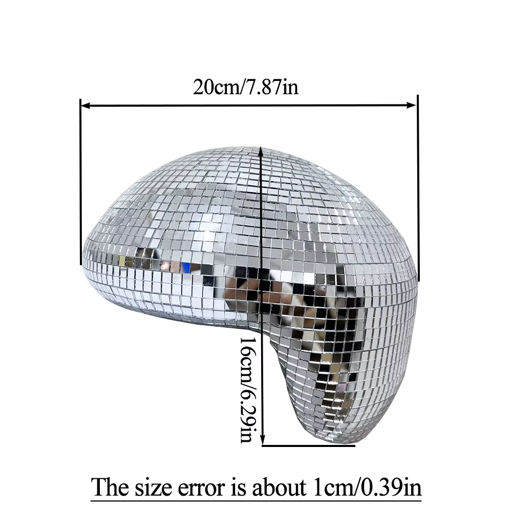 Boule Disco miroir, boule de verre réfléchissante