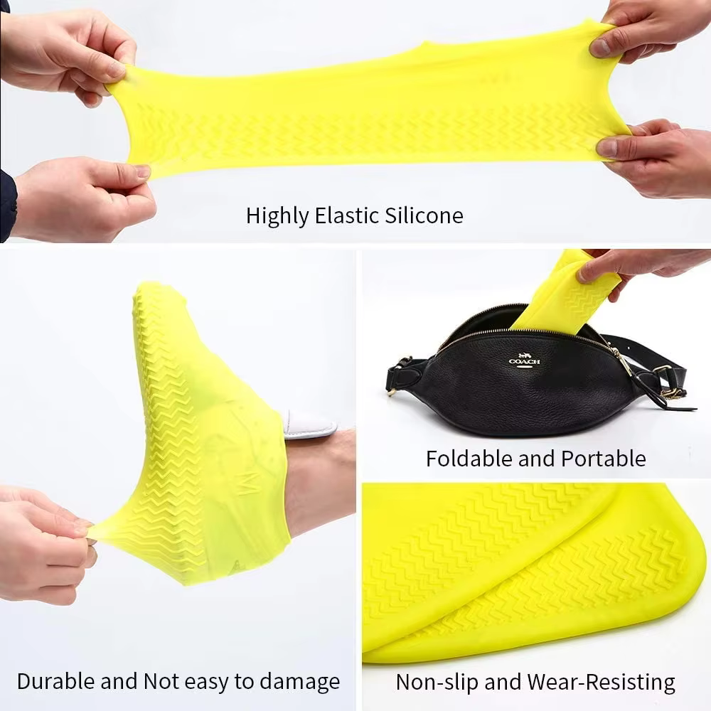 Couvre-chaussures imperméables en Silicone