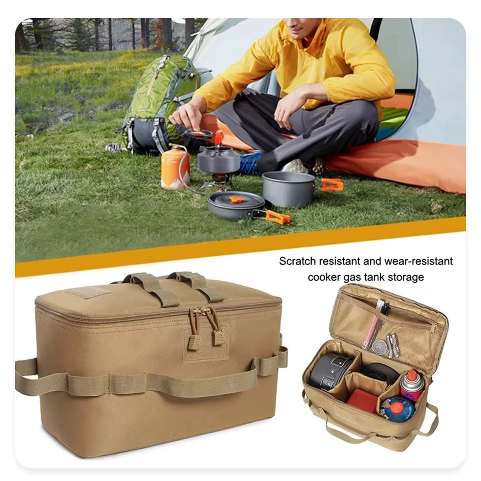 Sac de rangement pour bouteille de gaz de camping en plein air