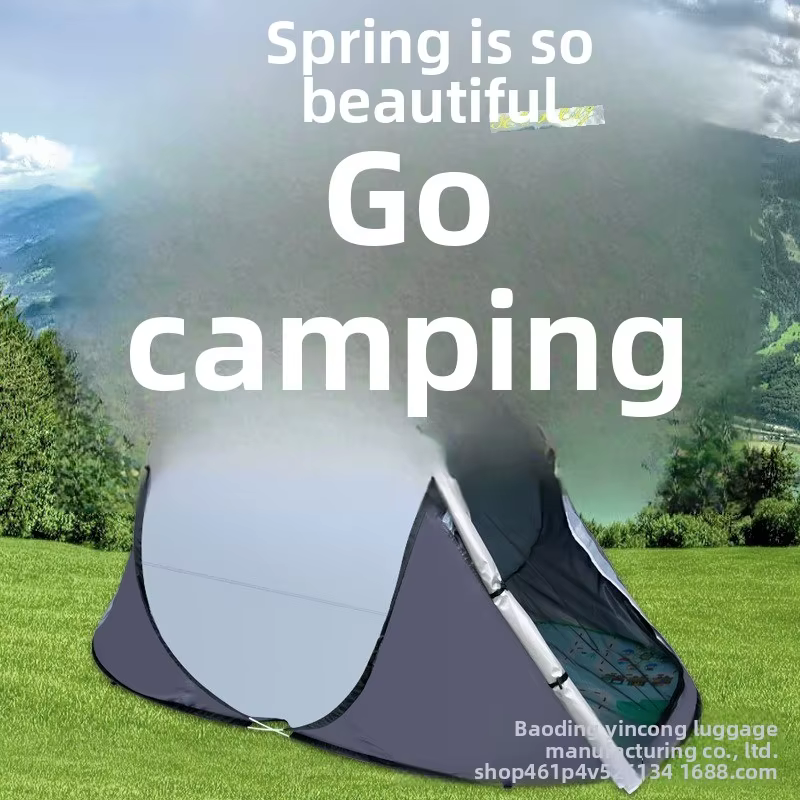 Tente de camping pliable portable d'extérieur