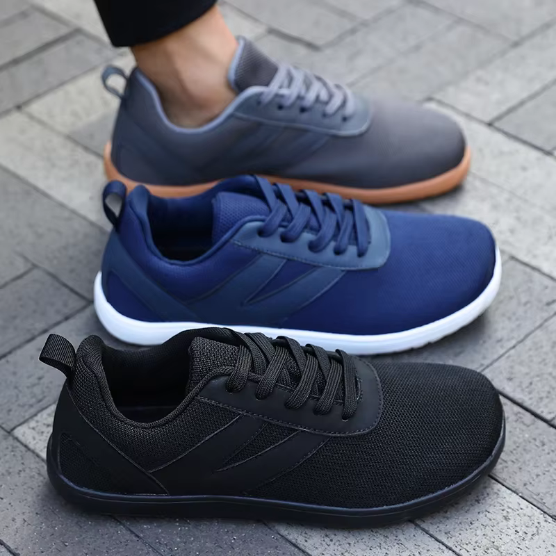Chaussures pieds nus à bout large pour hommes et femmes