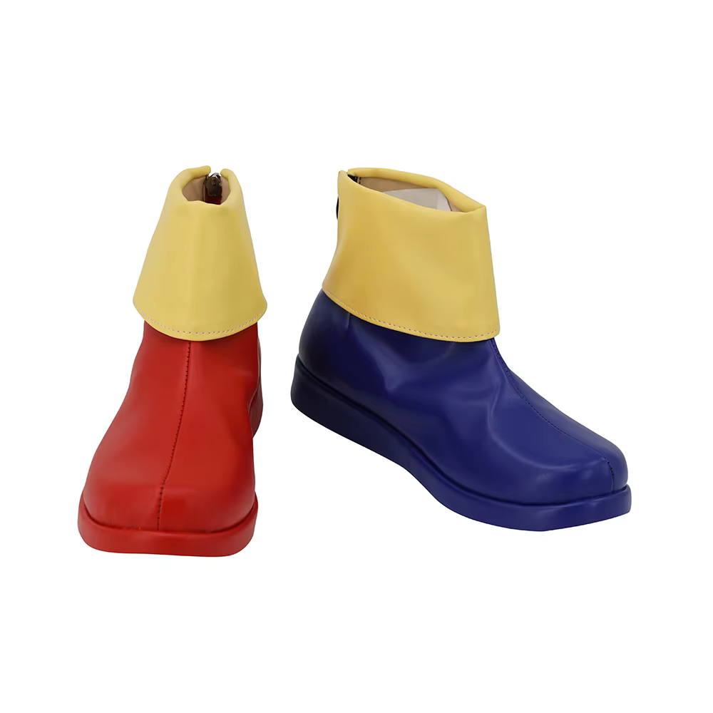 Pomni Cosplay chaussures Anime l'incroyable Clown de cirque numérique jeu de rôle bottes Halloween carnaval fête bottes pour les femmes