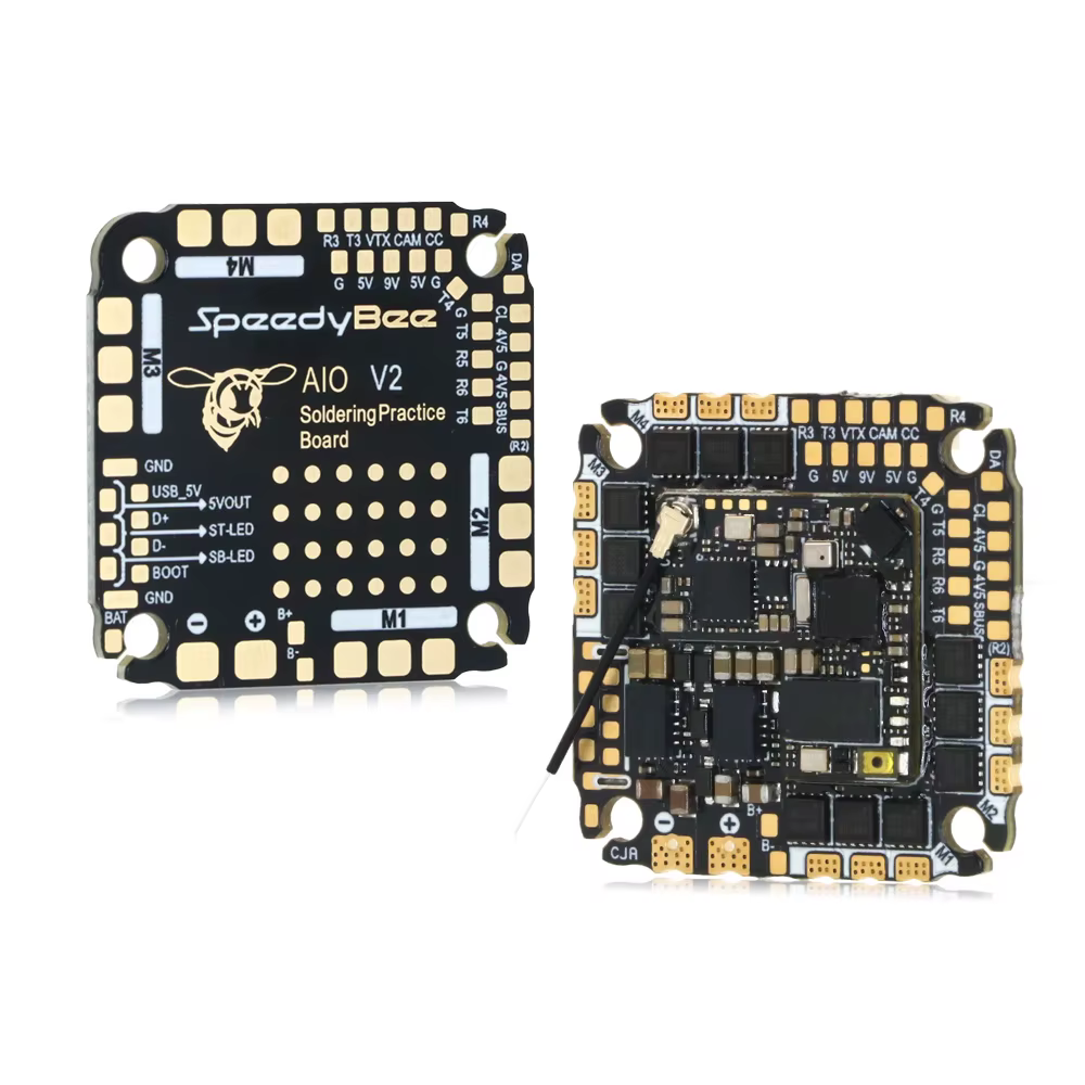 Contrôleur de vol et ESC intégré SpeedyBee F405 AIO V2 35A 40A Blue-jay 25.5x25.5 3-6S pour modèle d'avion