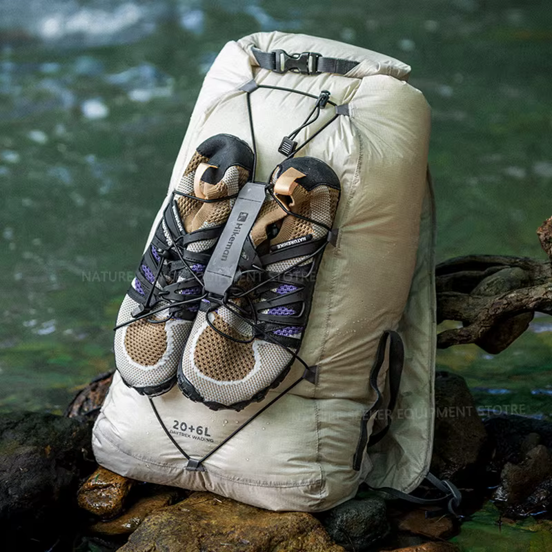 HIKEMAN 20 + 6L sac à dos pliable ultraléger sac étanche pour voyage randonnée en plein air taille de poche
